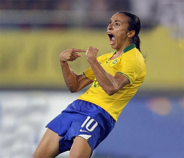 巴西女足队伍表现出色，备受瞩目的简单介绍